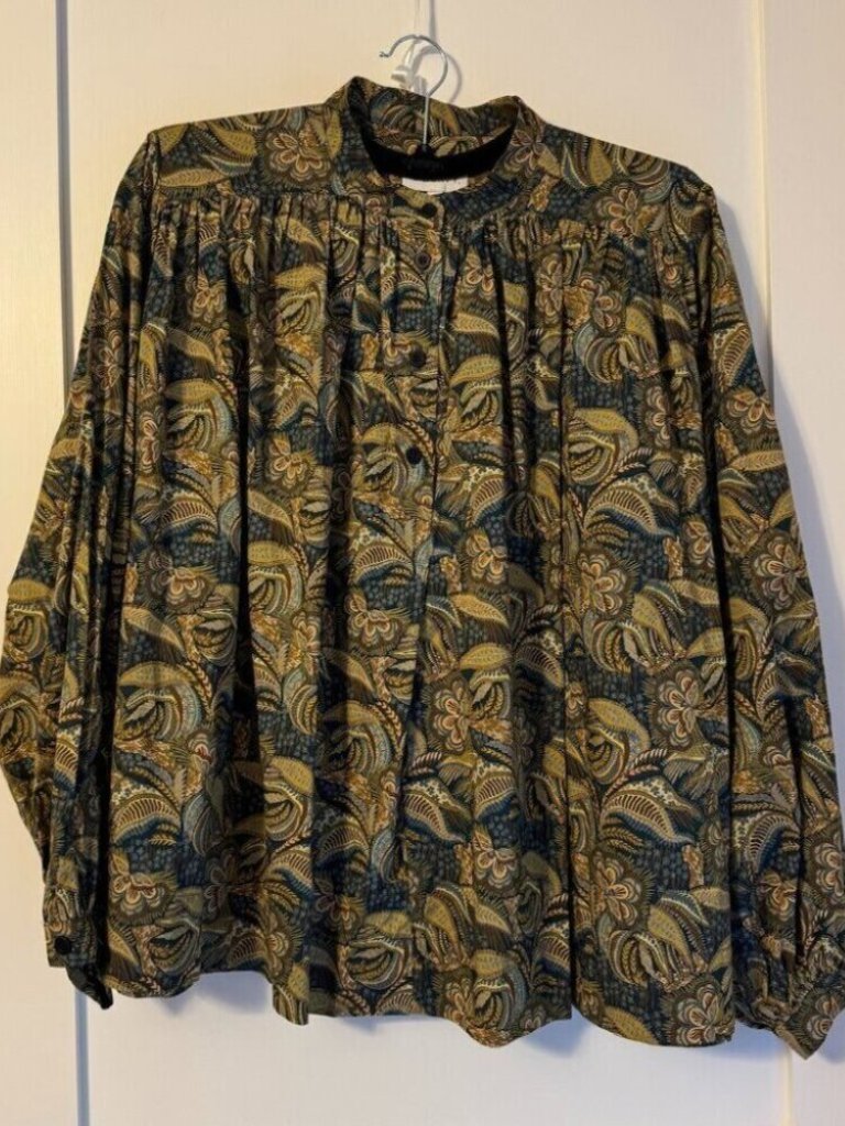 Liberty Of London Boho Cotton Poplin Shirt